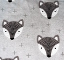 Foxy grey flannel swatch