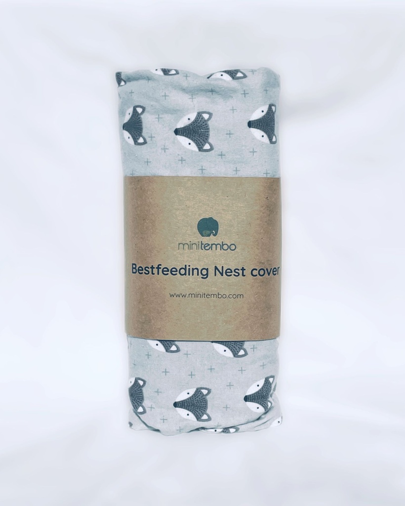 Bestfeeding Nest spare cover - Foxy Grey Flannel