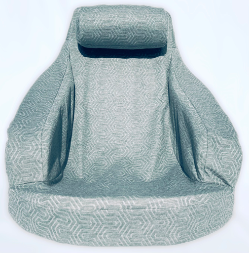Laid-Back Bestfeeding Nest with Grey Bamboo Waterproof cover